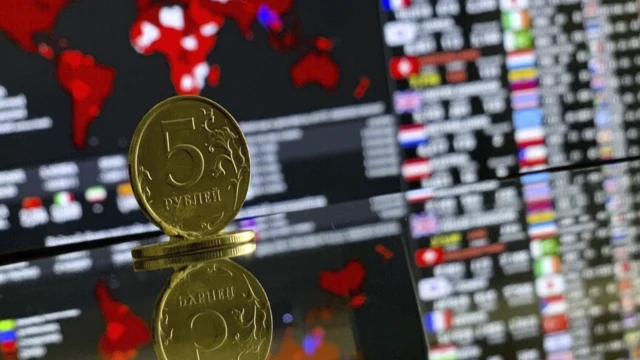 Moskova Borsası'ndaki altın işlem hacmi 3,5 kat arttı