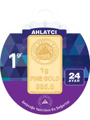 Külçe Altın 1 Gram 24 Ayar