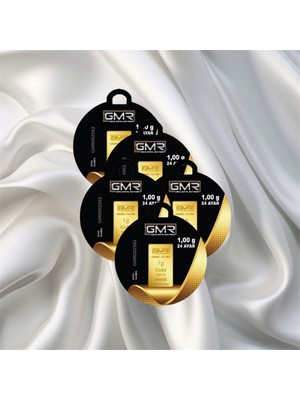 LEVA GOLD 5 Adet 1 gr 24 Ayar Gmr Gram Altın