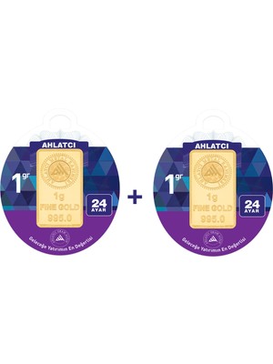 Ahlatcı 24 Ayar 2 gr Külçe Altın