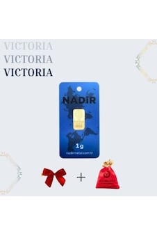 Vıctorıa Gold 1 Adet 1 Gr 24 Ayar 995 Altın Hediyeli