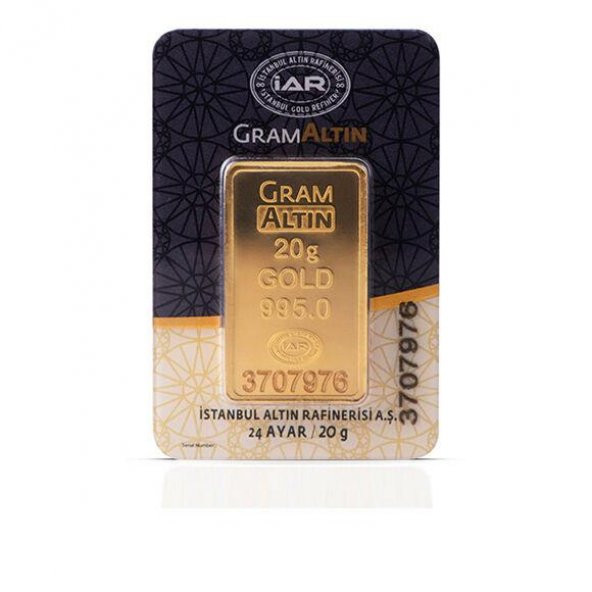 20 gr 24 Ayar İAR Gram Altın
