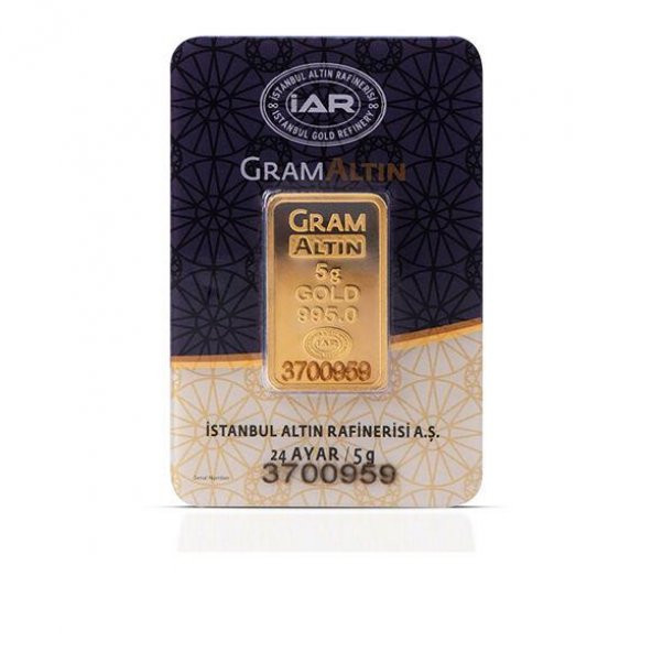 5 gr 24 Ayar İAR Gram Altın