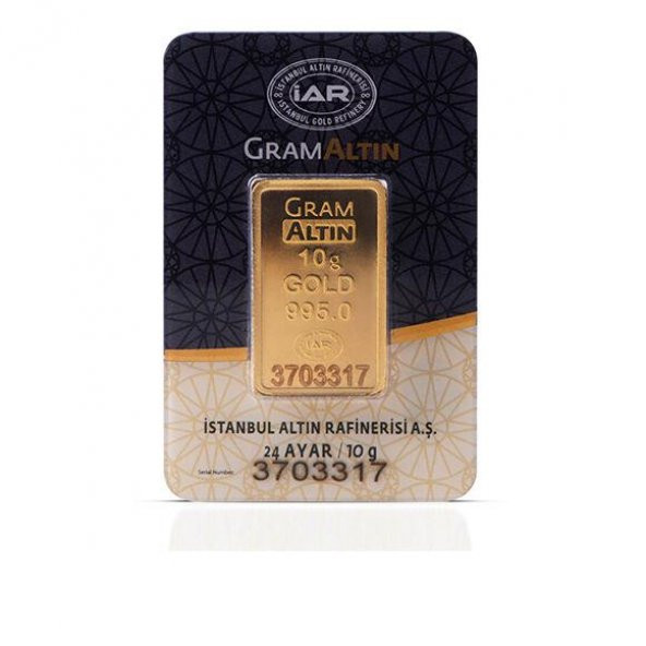 10 gr 24 Ayar İAR Gram Altın