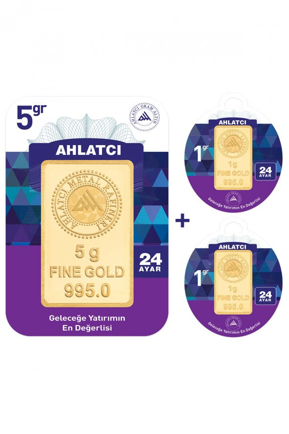 Gram Altın 24 Ayar 7 Gram Külçe Altın